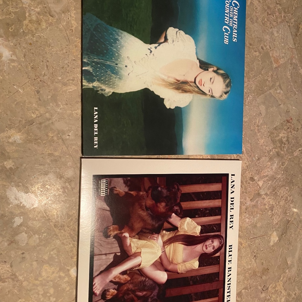 Lana Del Rey Albums - Chemtrails over the country club and Blue banisters